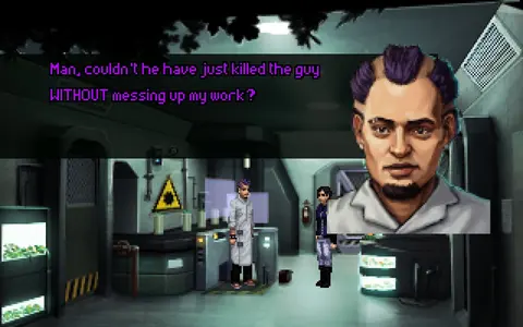 Technobabylon screenshot