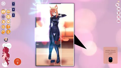 Mosaique Neko Waifus 5 screenshot