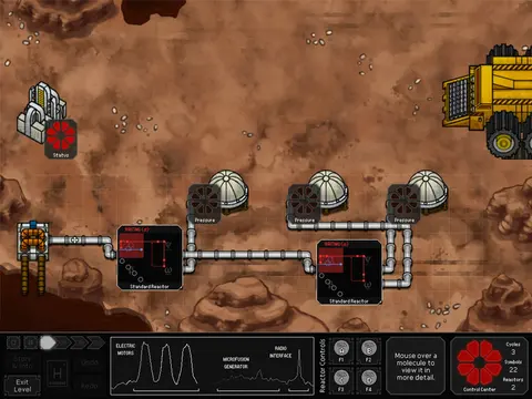 Spacechem screenshot