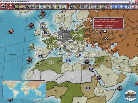 Gary Grigsby's World at War: A World Divided screenshot