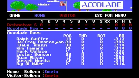 Hardball + Hardball 2 screenshot