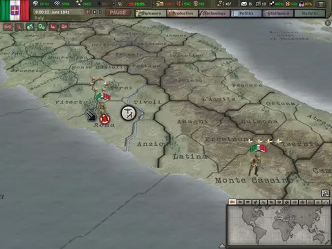 Hearts of Iron III screenshot