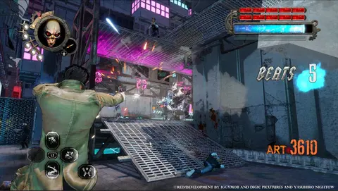 Gungrave G.O.R.E screenshot
