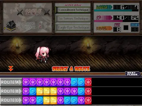 Beat Blades Haruka screenshot
