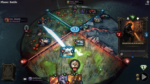 Dark Table CCG screenshot
