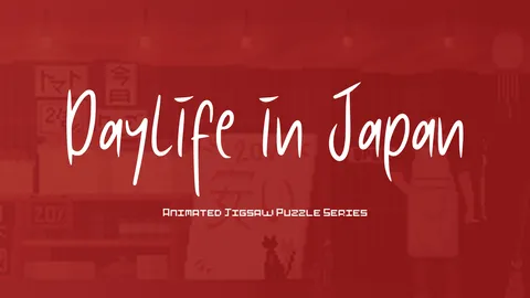 Daylife in Japan - Pixel Art Jigsaw Puzzle screenshot