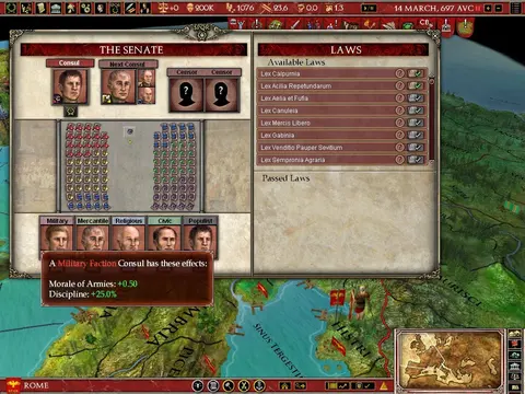 Europa Universalis: Rome Gold screenshot