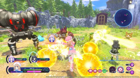 Neptunia Sisters VS Sisters screenshot