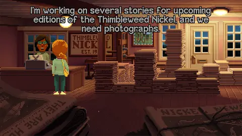 Delores: A Thimbleweed Park Mini-Adventure screenshot