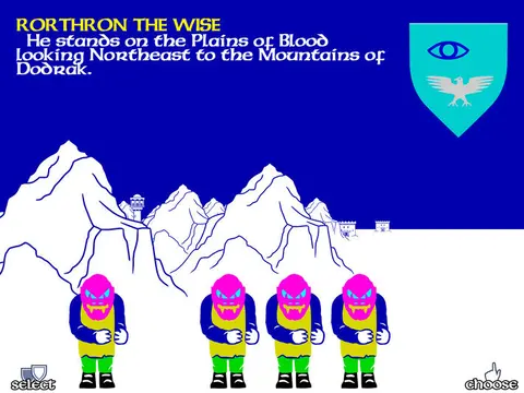 The Lords of Midnight screenshot