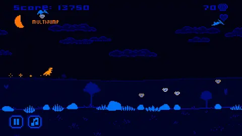 Dino Jump Deluxe screenshot
