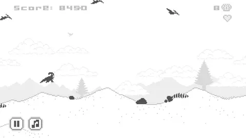 Dino Jump Deluxe screenshot
