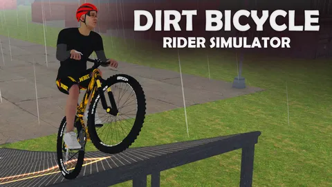 Dirt Bicycle Rider Simulator screenshot