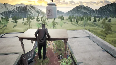 Downtown Rush: The Parkour Game screenshot