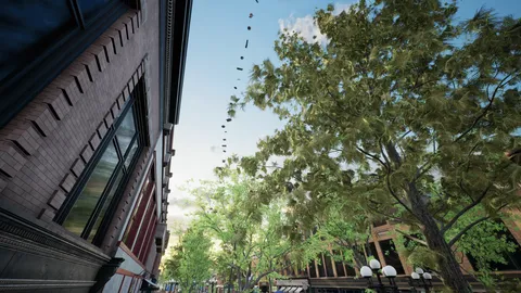 Downtown Rush: The Parkour Game screenshot