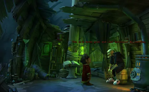 The Book of Unwritten Tales screenshot