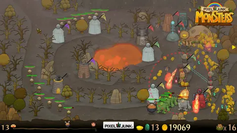 PixelJunk Monsters HD screenshot