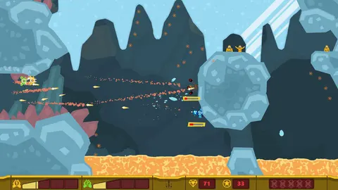 PixelJunk Shooter screenshot