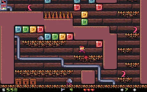Crystal Caves HD screenshot