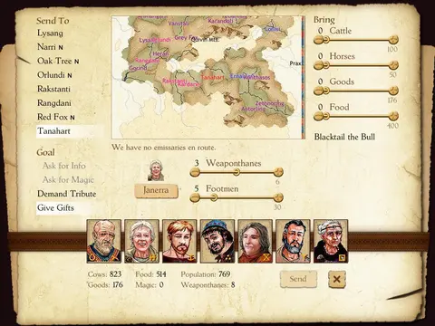 King of Dragon Pass screenshot