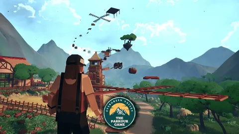 Evergreen Valley: The Parkour Game screenshot