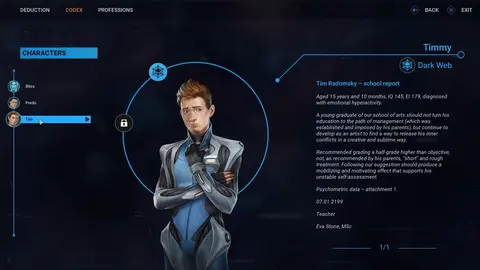 Gamedec Demo screenshot