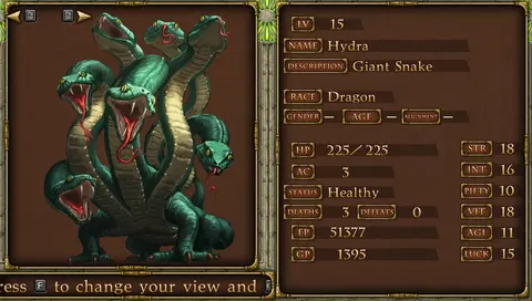 Elminage Gothic screenshot
