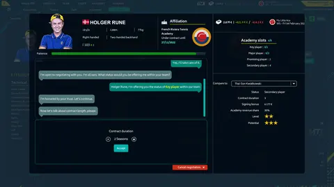 Tennis Manager 2022 screenshot