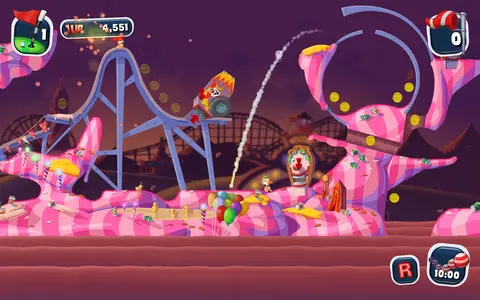 Worms Crazy Golf screenshot