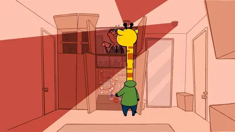 A Week in the Life of Asocial Giraffe Demo screenshot
