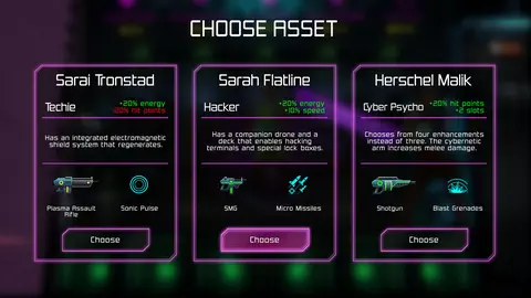 Neon Chrome screenshot