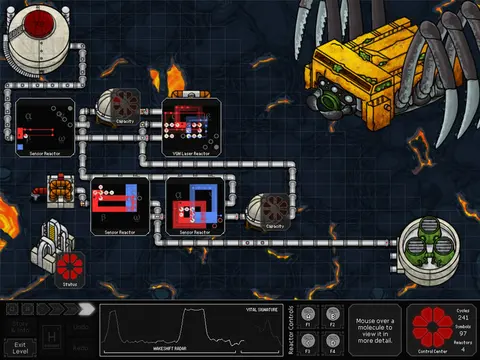 Spacechem screenshot