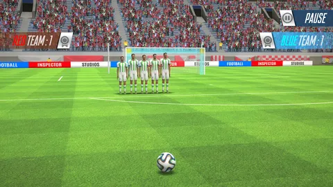 Free Kick Football: 3D Soccer screenshot