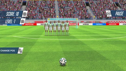 Free Kick Football: 3D Soccer screenshot