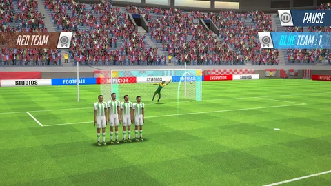 Free Kick Football: 3D Soccer screenshot