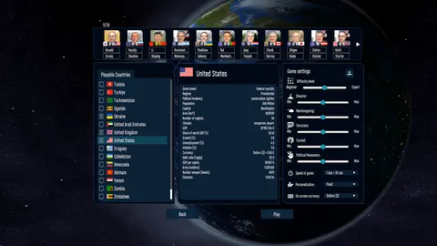 Geo-Political Simulator 2026 Edition screenshot