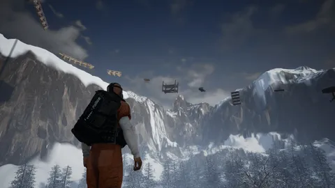 Glacier Trail: The Parkour Game screenshot