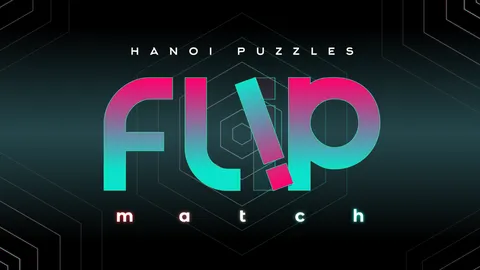 Hanoi Puzzles - Flip Match screenshot
