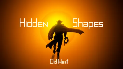Hidden Shapes Old West screenshot