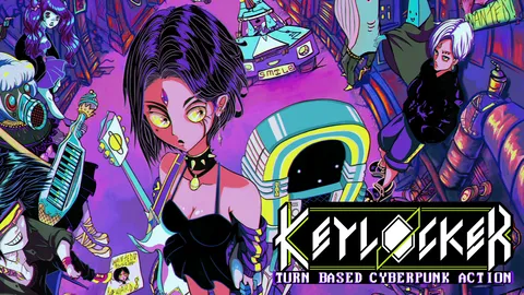 Keylocker | Turn Based Cyberpunk Action screenshot