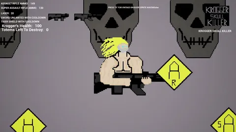 Krogger Skull Killer screenshot