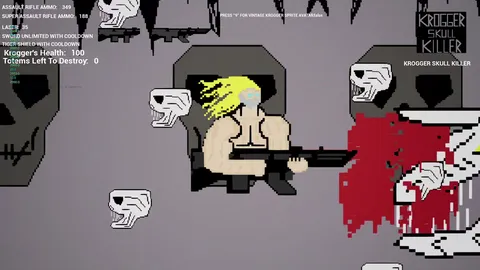 Krogger Skull Killer screenshot