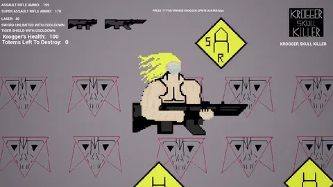 Krogger Skull Killer screenshot