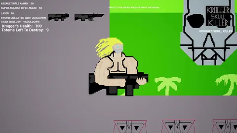 Krogger Skull Killer screenshot