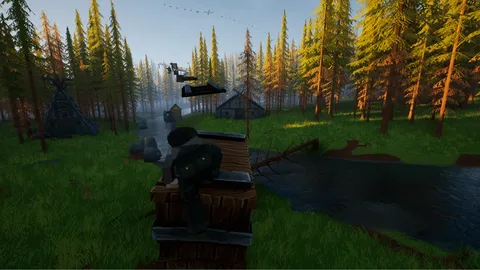 Misty Forest: The Parkour Game screenshot