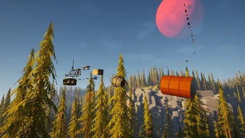 Misty Forest: The Parkour Game screenshot