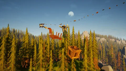 Misty Forest: The Parkour Game screenshot