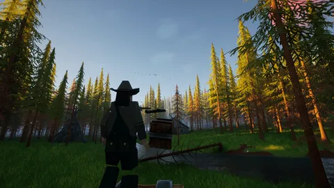 Misty Forest: The Parkour Game screenshot