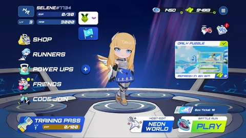 Neon Runners screenshot