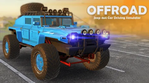 Offroad Jeep 4x4 Car Driving Simulator screenshot